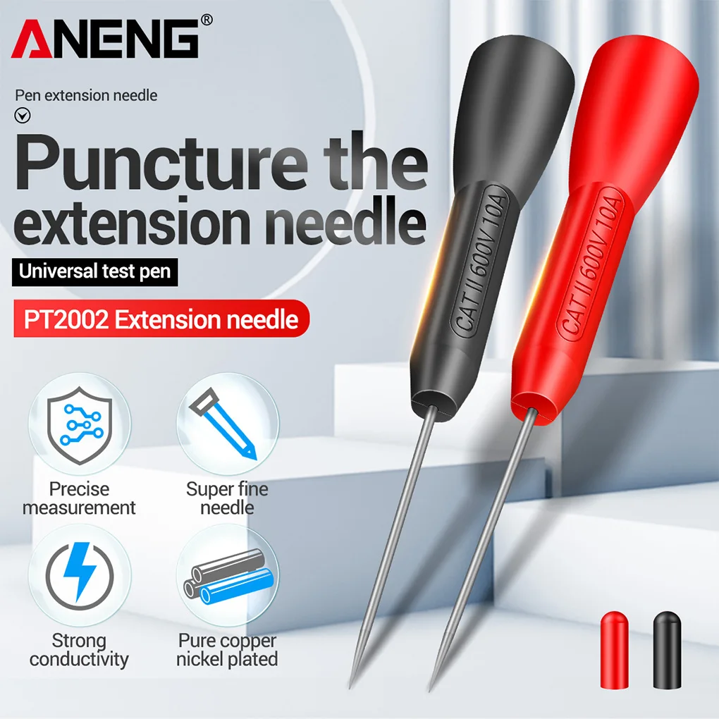 ANENG PT2002 Non-destructive Multimeter Test Needles Flexible Test Needles Non-destructive Multimeter Test Probes Auto Tools