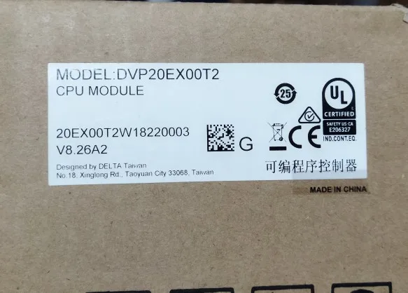 

DVP20EX00T2 Brand New Original Genuine Delta Programmable Controller Spot