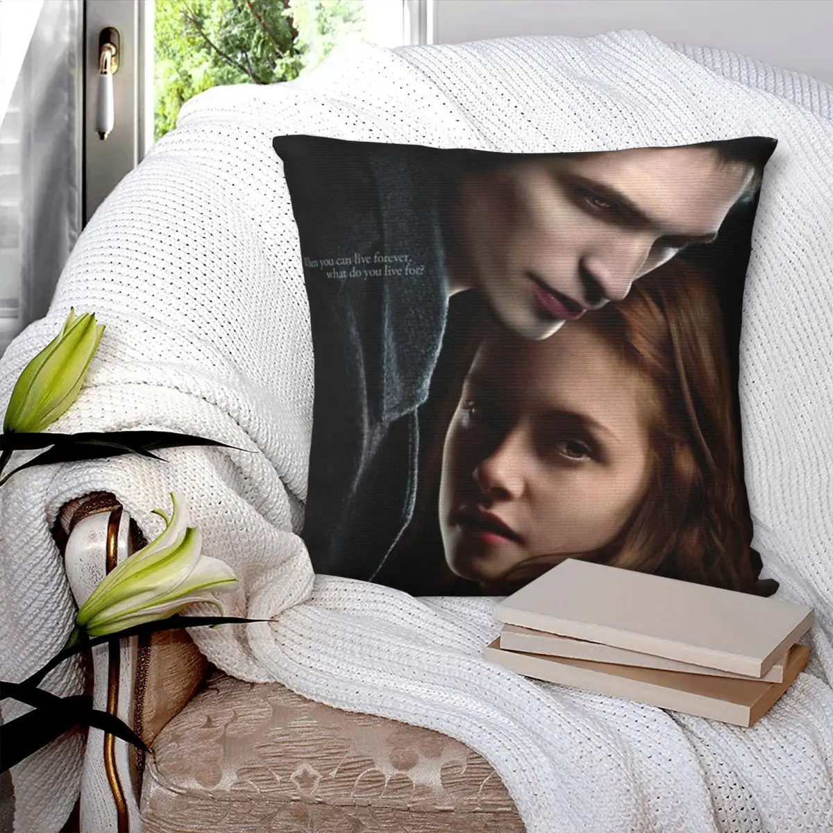 Twilight Pillowcase Printing Fabric Cushion Cover Decorative Throw Pillow Case Cover Home Wholesale 18