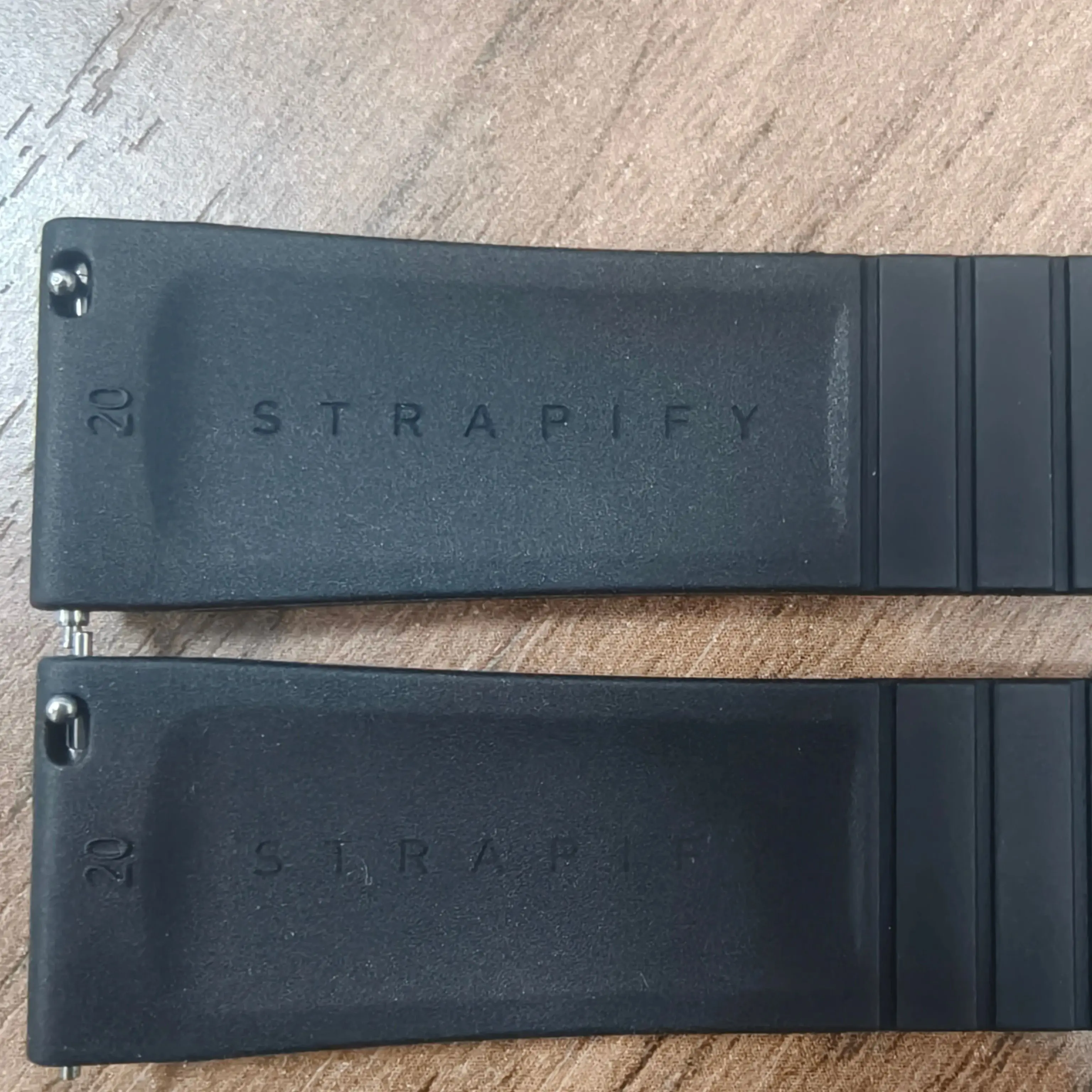 Cinturino per orologio in gomma FKM da 20 mm super vendita adatto per Rolex Daytona Omega Longines Grand Seiko taglio a sgancio rapido su misura