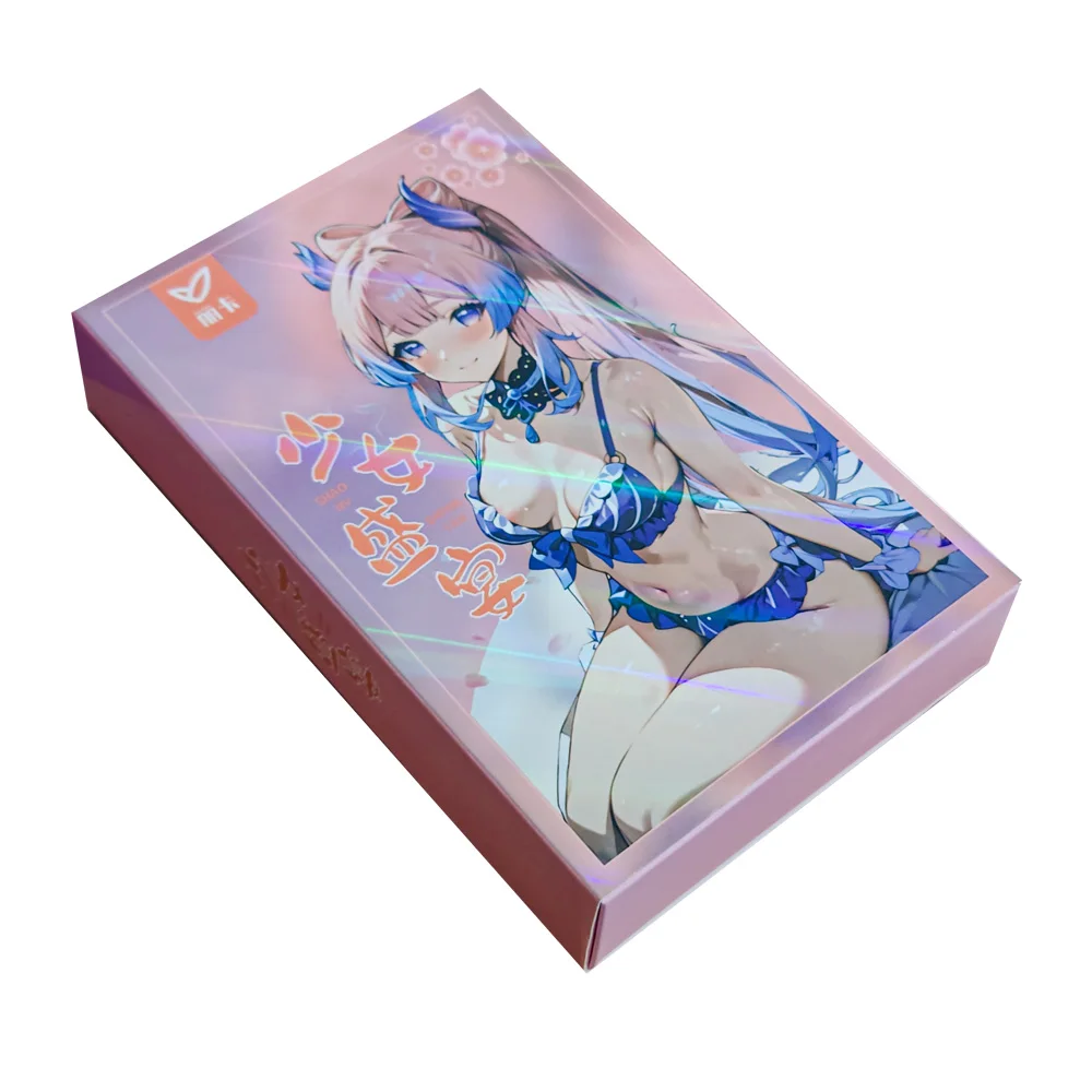 Nowa historia bogini Dziewczęce karty kolekcjonerskie Waifu Booster Box Zabawki i hobby Prezent świąteczny