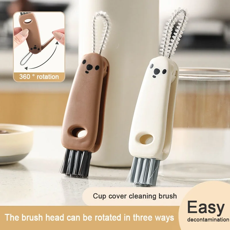 

Kitchen Multi-functional Cup Brush Cup Scrubber Glass Cleaner Kitchen Cleaning Tool Drink Wineglass Bottle Glass Cup Brush