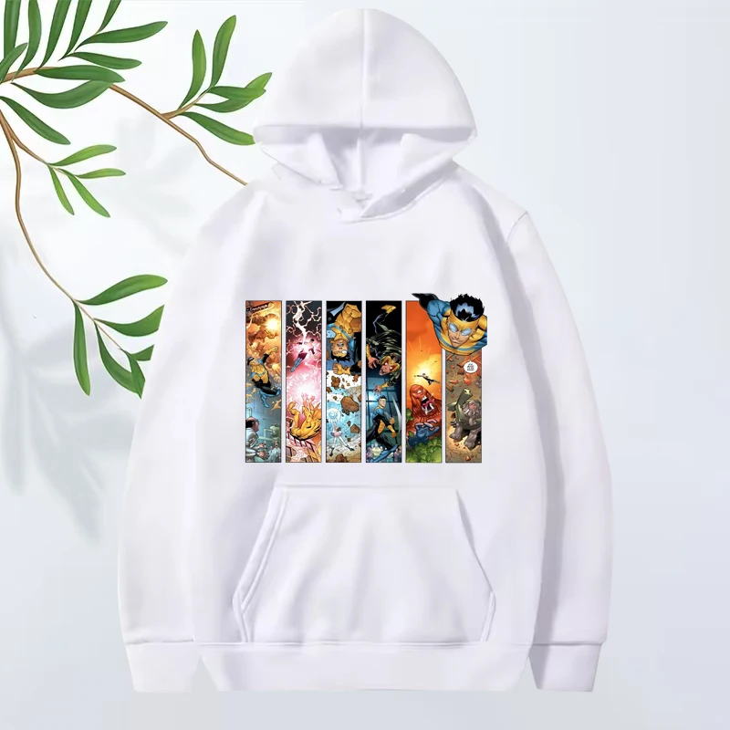 Hot sale Invincible Classic graphics hoodie 2025 men women fashion vintage Long sleeve streetwear print oversized hoodie unisex