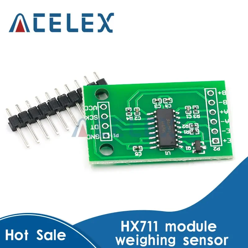 Dual Channel HX711 Weighing Pressure Sensor 24-bit Precision A/D Module For Arduino DIY Electronic Scale