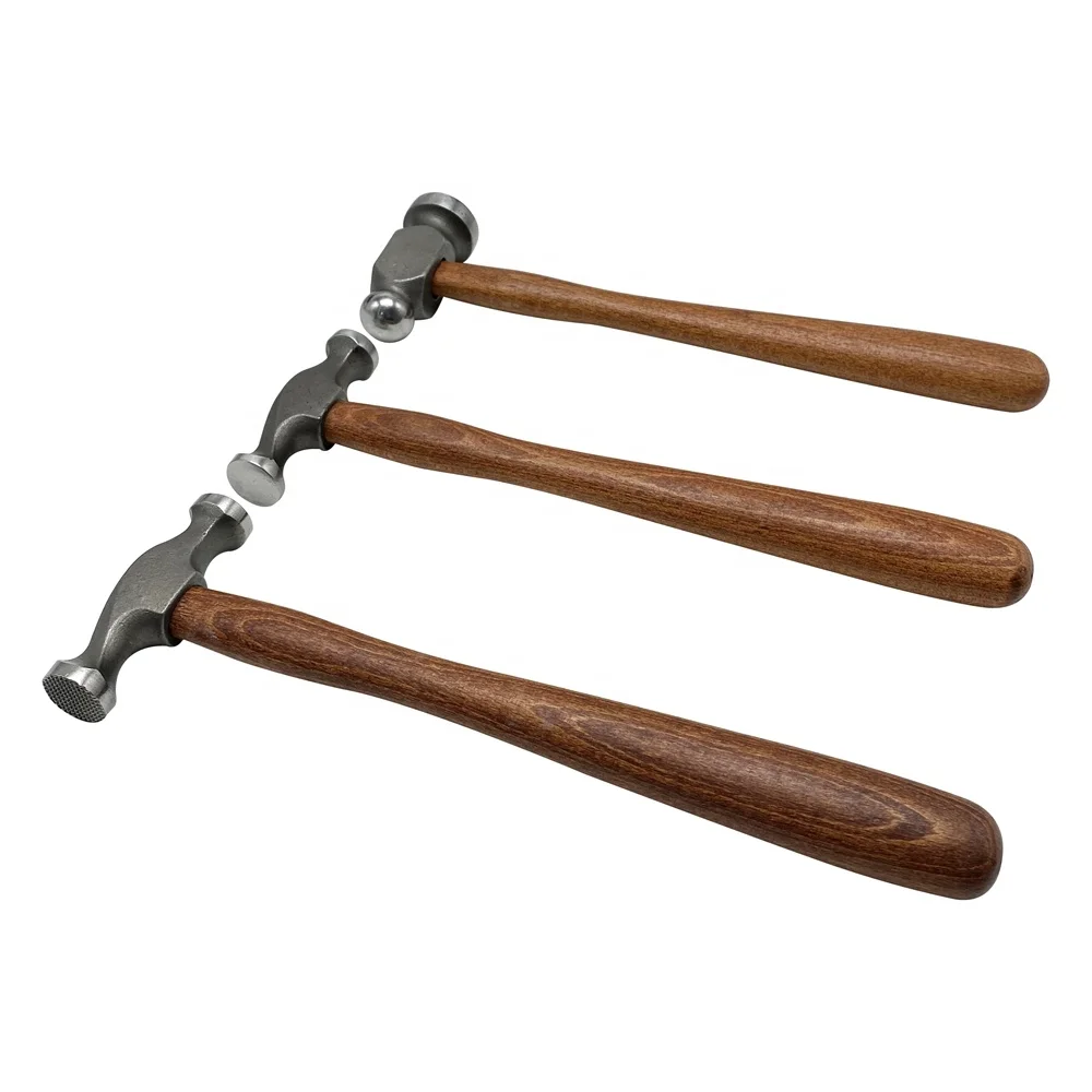 Jeweler Tools Chasing Hammer Ball Peen Hammers with Forged Steel Head