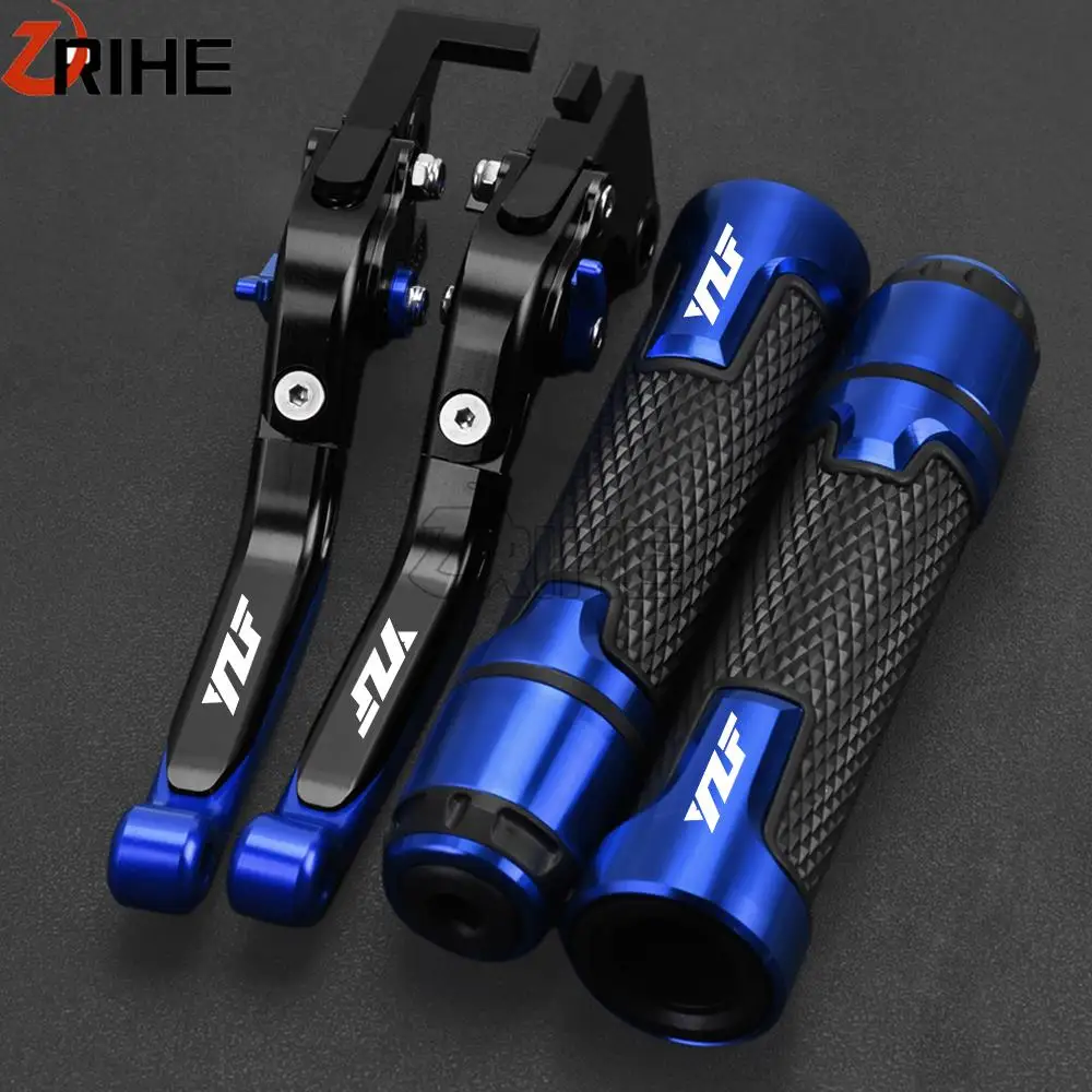 

7/8" 22MM Handbar Grips FOR YAMAHA YZF R7 2023 2022 Motorcycle Adjustable Brake Clutch Lever YZFR7 YZF yzf R7 22-23 Accessories