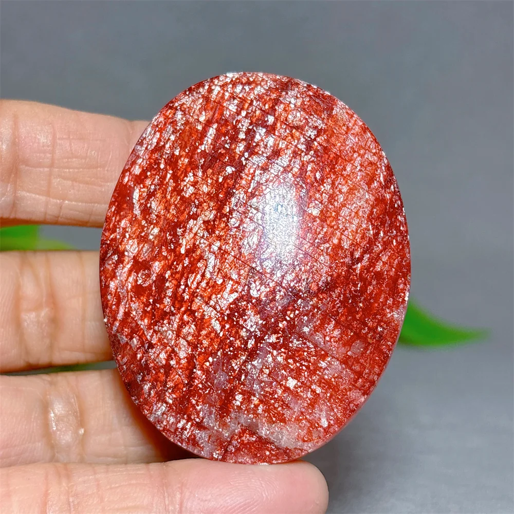 Pierre de lune rouge en cristal de palmier, quartz naturel, décoration de la maison, cadeaux d'artisanat Reiki minorganisé, méditation de guérison énergétique spirituelle