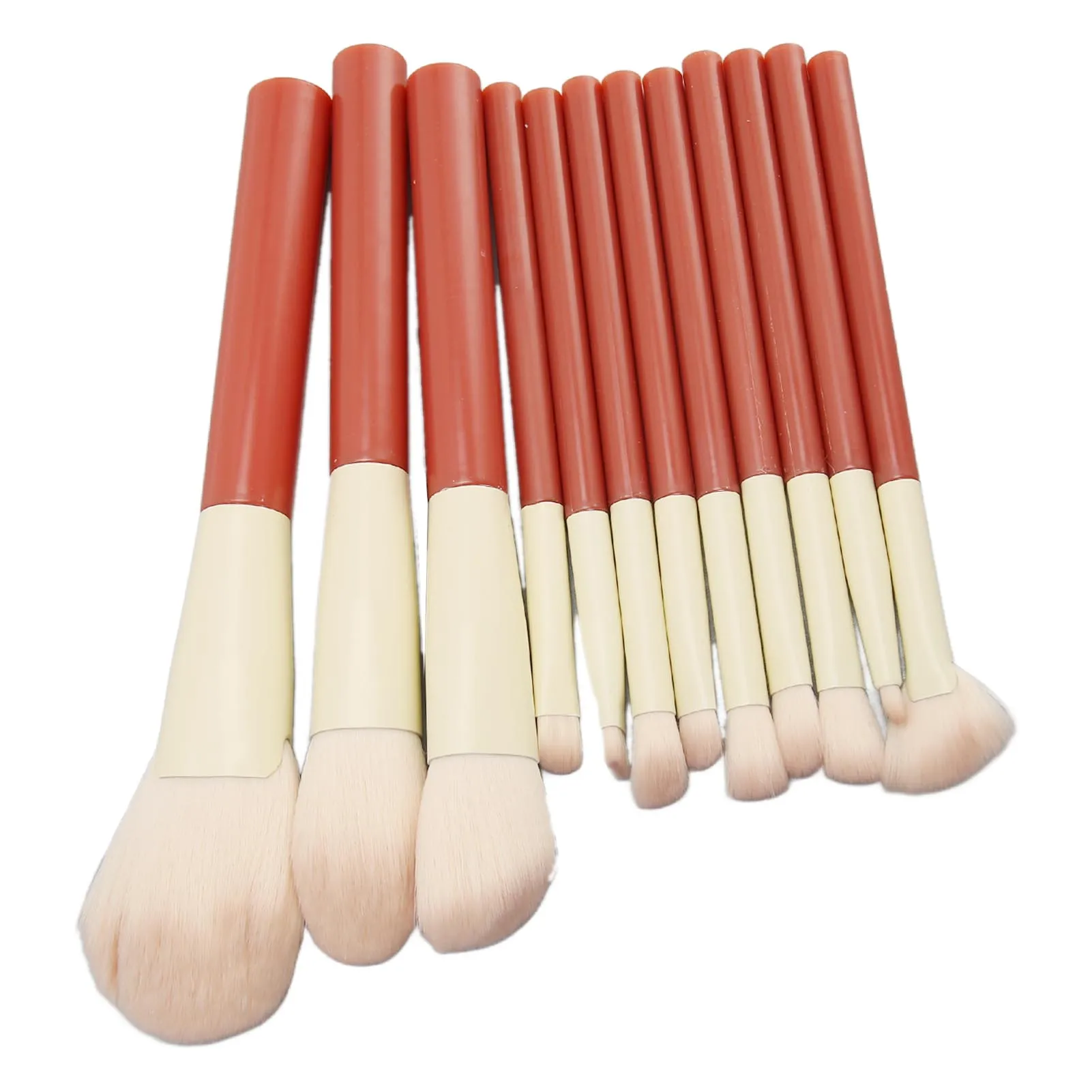 12Pcs Makeup Brushes Set Fine Workmanship Portable Soft Bristles Makeup Brushes With Envelope Bag For Home Travel