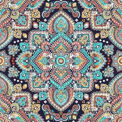 Mandala Flower DIY Haft krzyżykowy 11CT Zestawy do robótek ręcznych Zestaw bawełnianych nici z nadrukiem na płótnie Dekoracja domu Sprzedaż