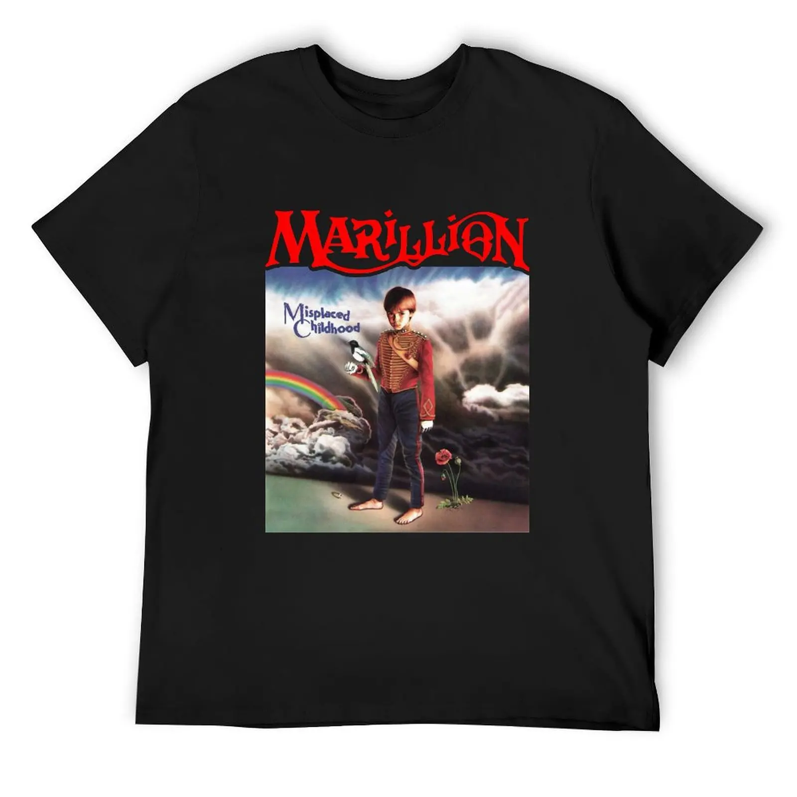 Misplaced Childhood - MARILLION BAND T-Shirt anime stuff cheap stuff mens t shirts casual stylish