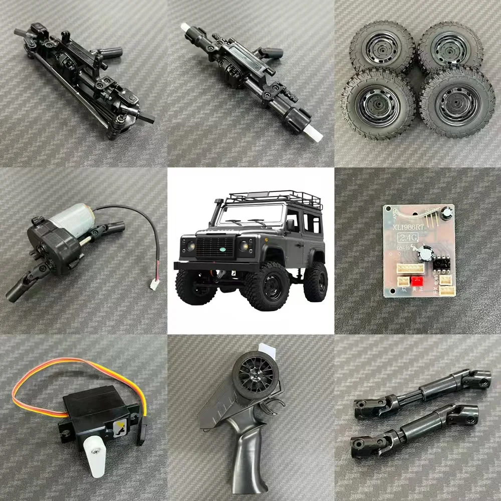 

MN99s Original Accessories 1:12MN RC Full Scale Off Road Climbing Vehicle Accessories Transmission Shaft Tires