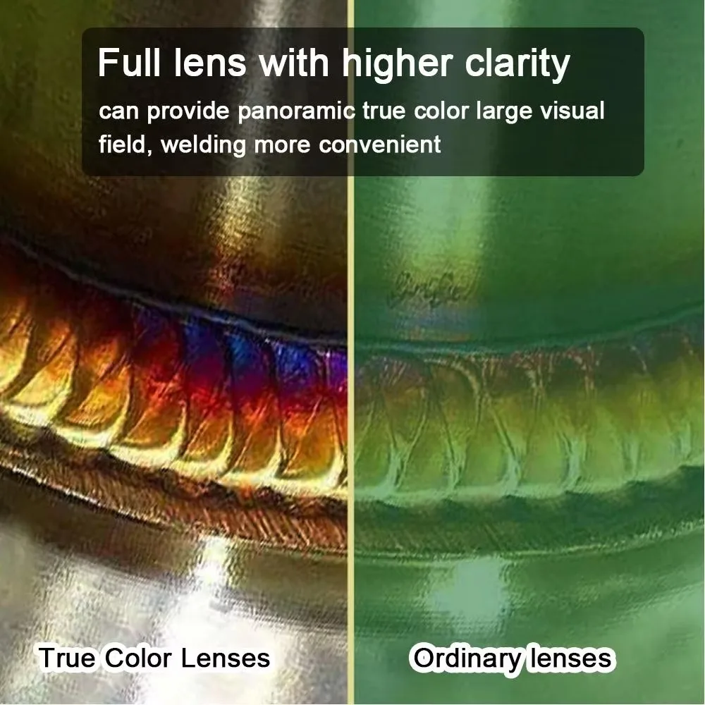 نظارات لحام بالطاقة الشمسية، قناع لحام يعتم تلقائيًا، نظارات واقية متعددة الأغراض للأشعة فوق البنفسجية، معدات حماية للعمل #1