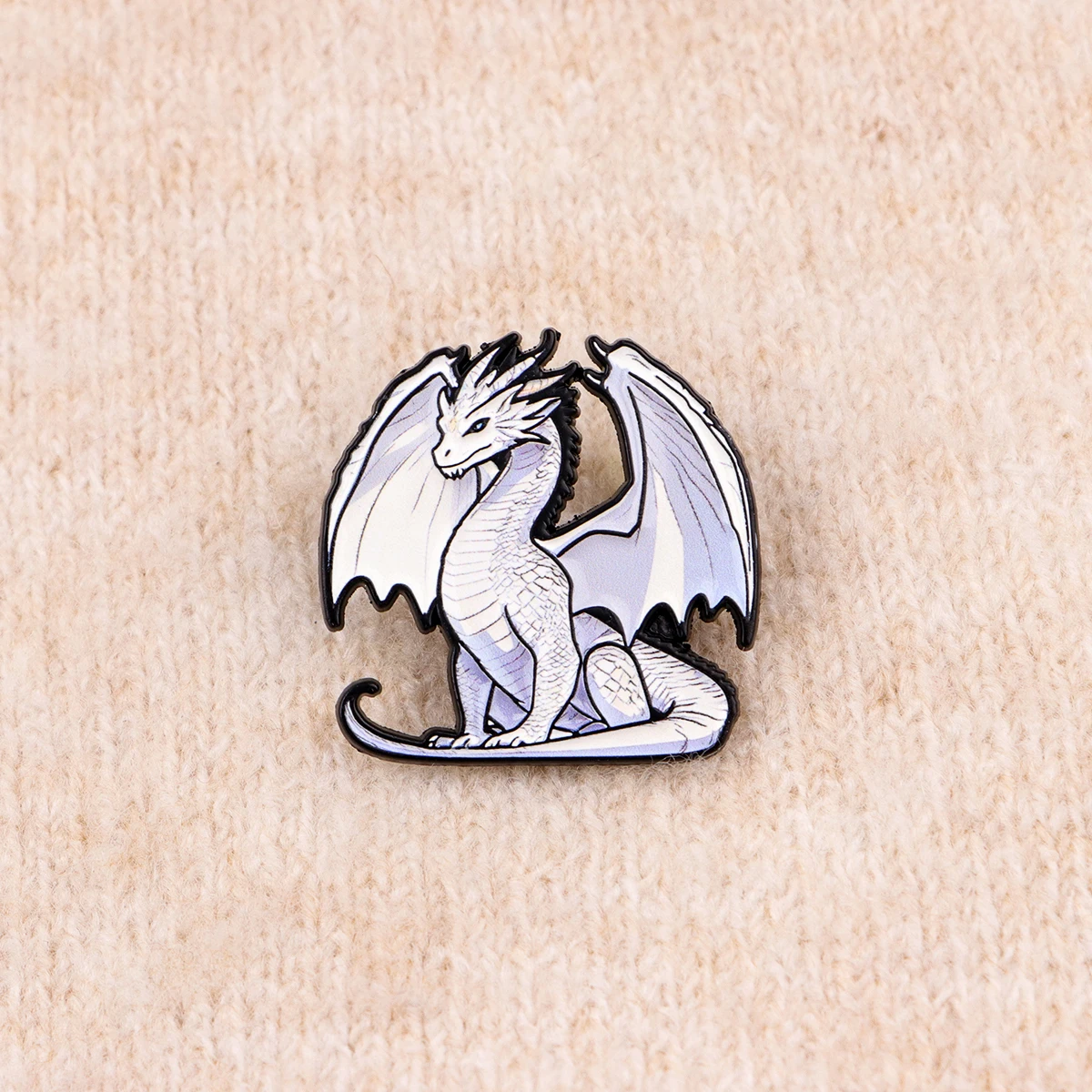 Pin esmaltado dragón para solapa táctica, alfiler metal mujer - imagen 5
