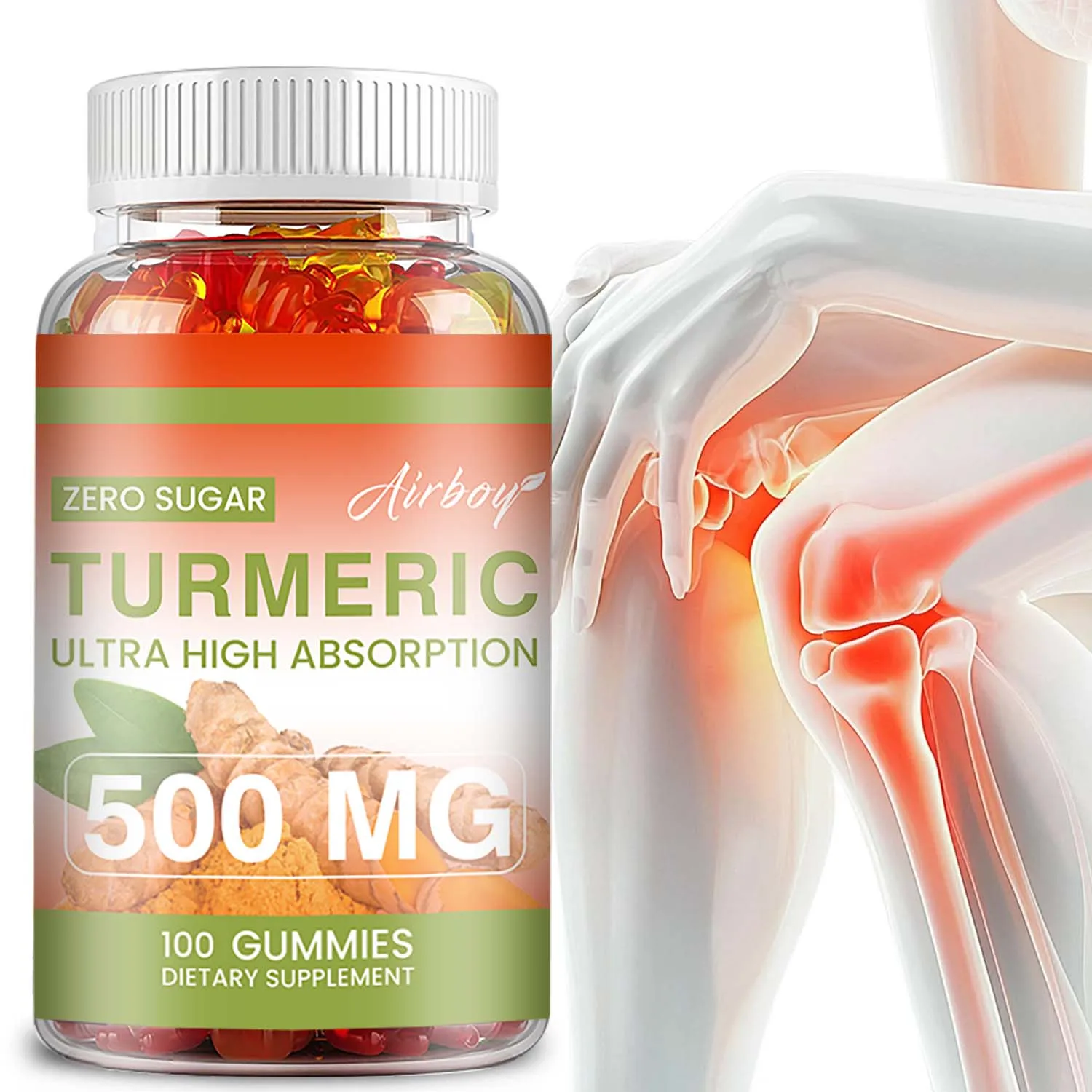 

Мармеладные мармеладки с куркумой — поддерживает здоровье суставов, пищеварительной и сердечно-сосудистой системы, способствует энергетическим производству, улучшает мобильность.