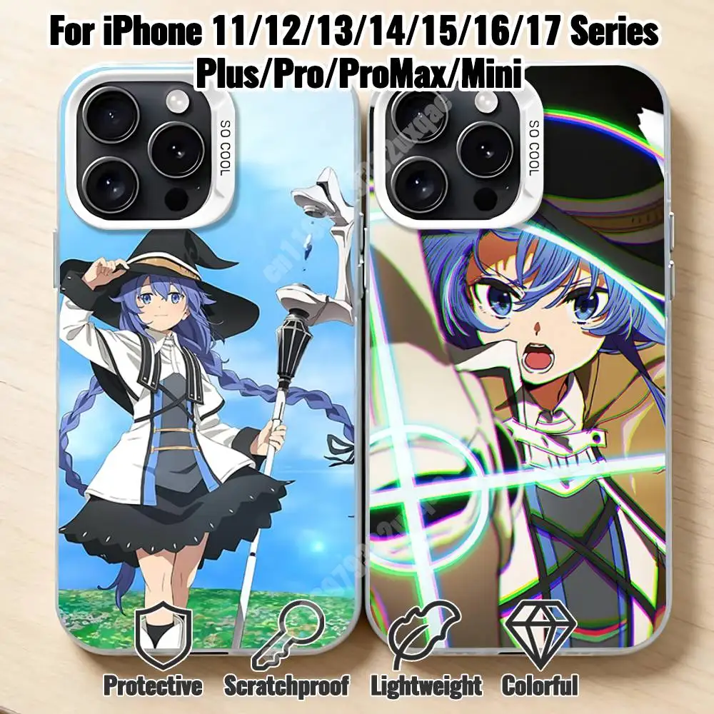 

Roxy Migurdia Mushoku Tensei Phone Case for iPhone 17 16 Max Mini 15 14 13 Pro Plus 12 11 X XS Air Premium Protector