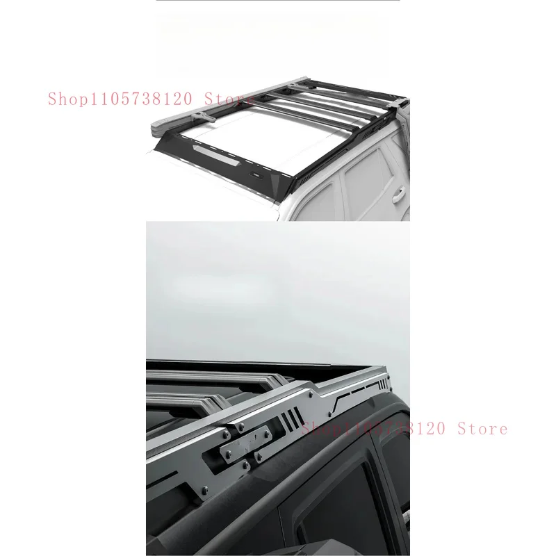 Car Accsori 4X4 Off-Road Aluminum Platform Roof Rack 00Kg Heavy SUV Pickup