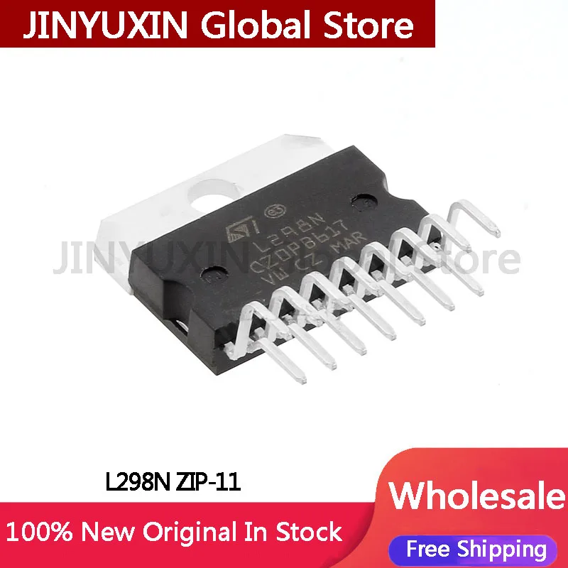 5Pcs L298 L298N ZIP-11 IC Chip In Stock Wholesale