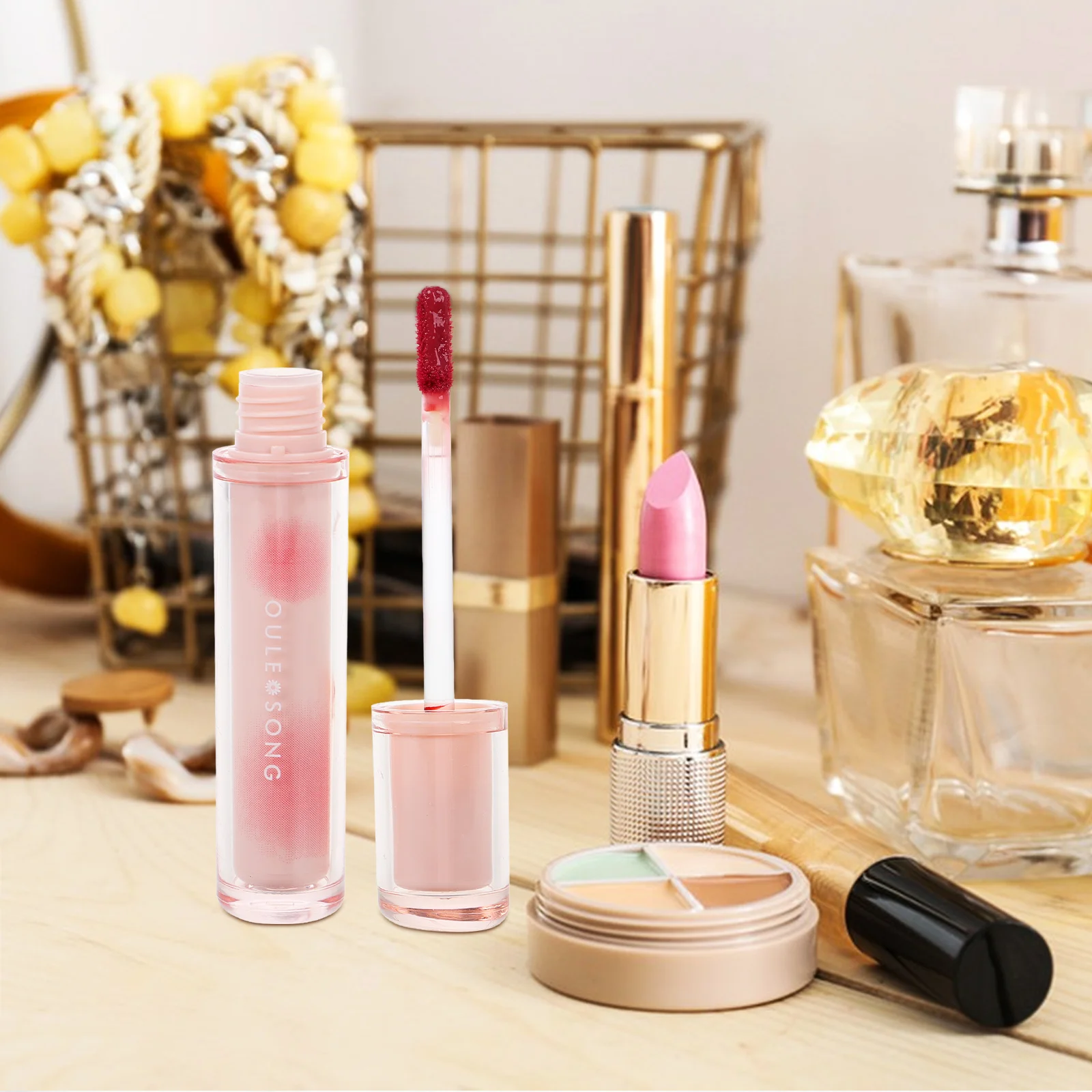 Lipgloss Jelly Tint Flüssige Lippenstiftprodukte für Frauen Praller