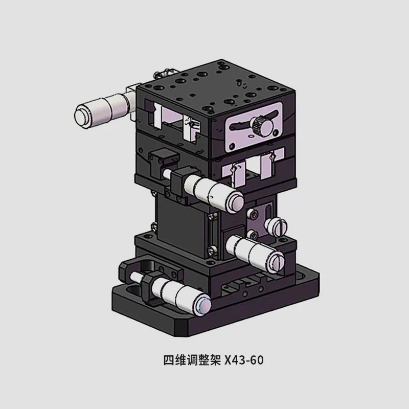 

4-Axis Manual Motion Control Stage with Micron-Level Precision for Lab Equipment