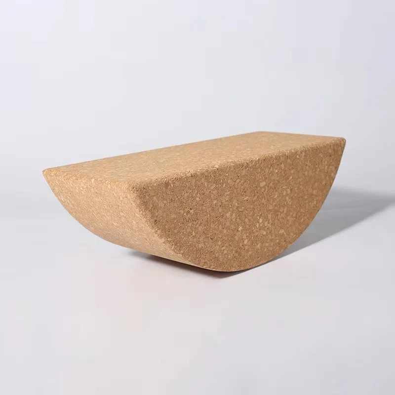 YTYIN Custom Printing Home Use Fitness Exercise Relaxation Muscle High Density Cork Design Yoga Block