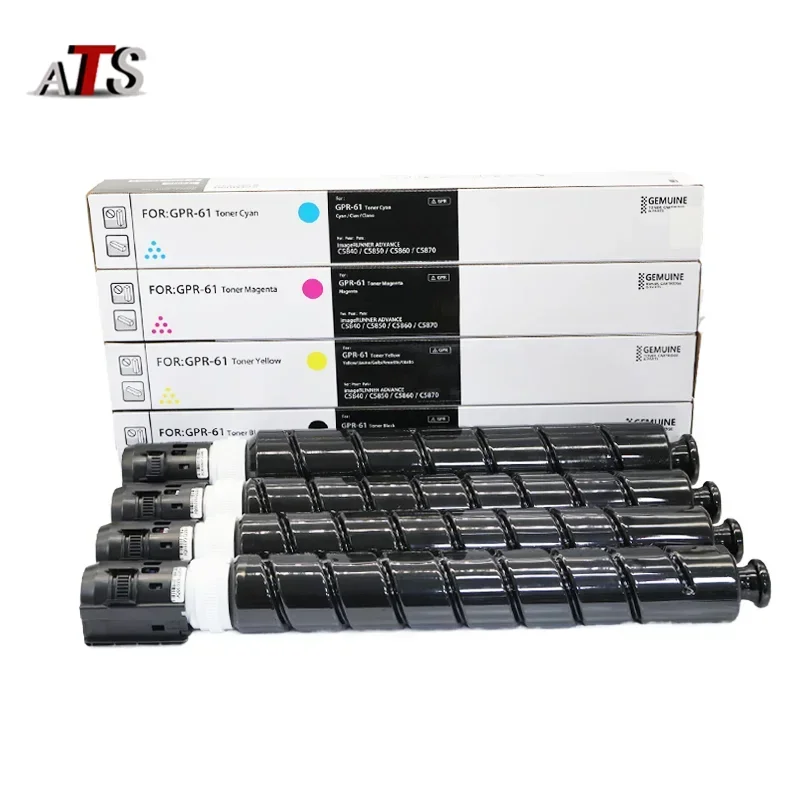 

1PC GPR-61 Toner Cartridge for Canon IR ADV DX C5840 C5850 C5860 C5870 Compatible NPG-84 C-EXV58 Color Toner New