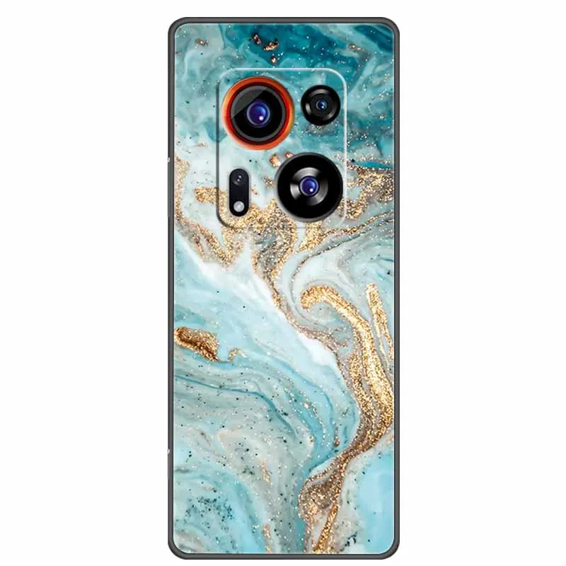 For Tecno Phantom X2 Pro Case Marble TPU Soft Silicone Phone Cases for Tecno PhantomX2 Pro Funda Shockproof AD9 AD8 Cartoon Capa