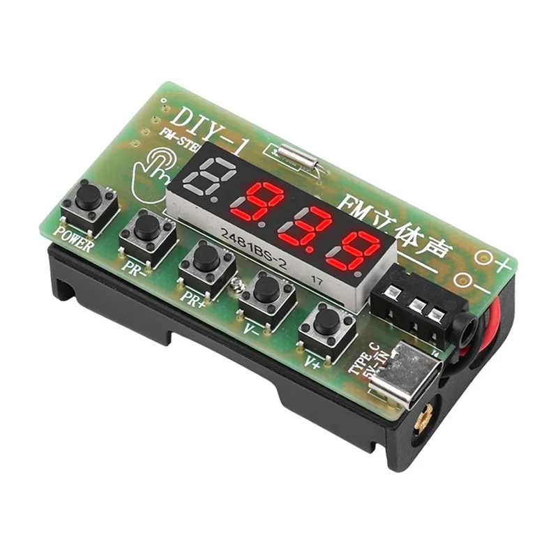 

-PQWN AM/FM Headphone Radio 87-108Mhz AM/FM Headphone Radio Frequency Modulation Stereo Digital Tuning Headphone Radio