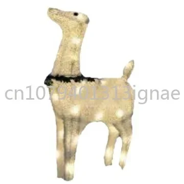 Christmas large Christmas deer outdoor lighting design lights, shopping mall, scenic area layout decorations, Christmas