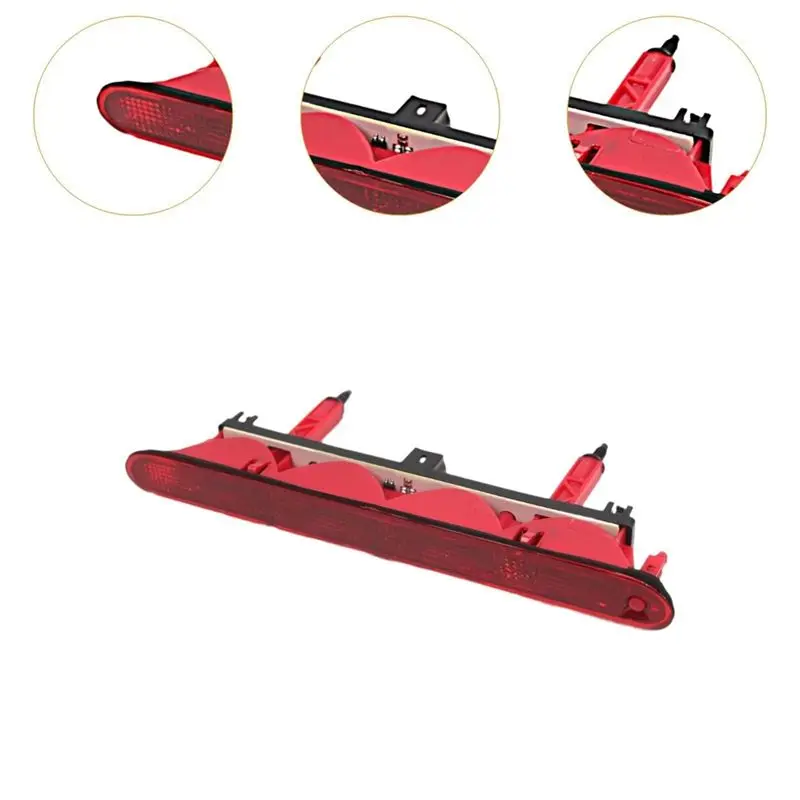 A30F-Car Rear High Level Brake Light 6350P5 For 307 Hatchback 307SW 2001-2008 Additional 3RD Third Stop Tail Lamp