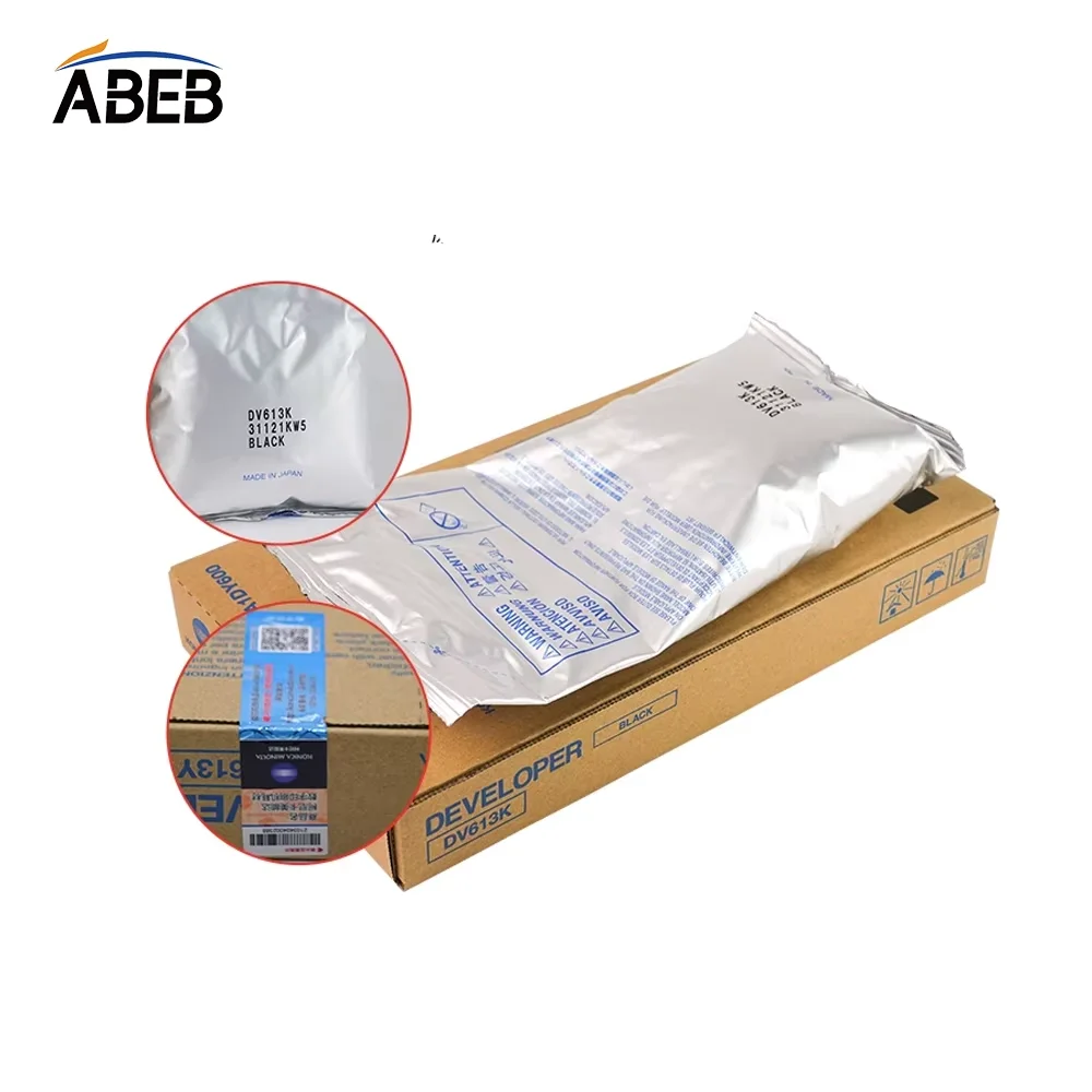 100% Origal DV613 Developer Powder For Konica Minolta C8000 C6500 C6501 C6000 C7000 C5500 C5501 C1060 C1070 C2060 C2070 C3070