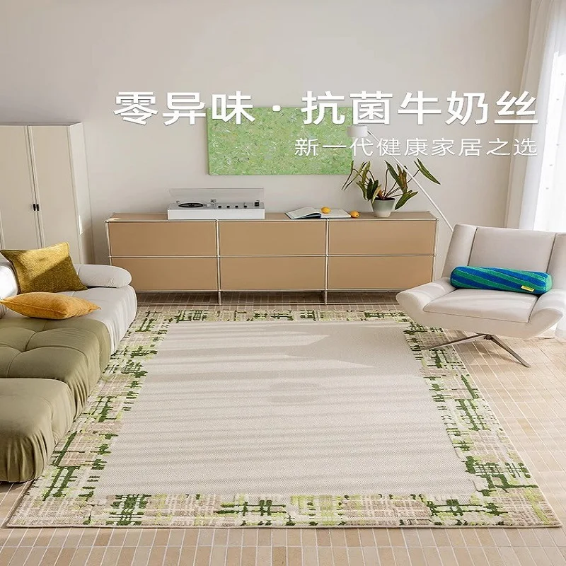 Modern living room carpet, high-end bedroom three-dimensional relief carpet, a large area of waterproof next to the bed