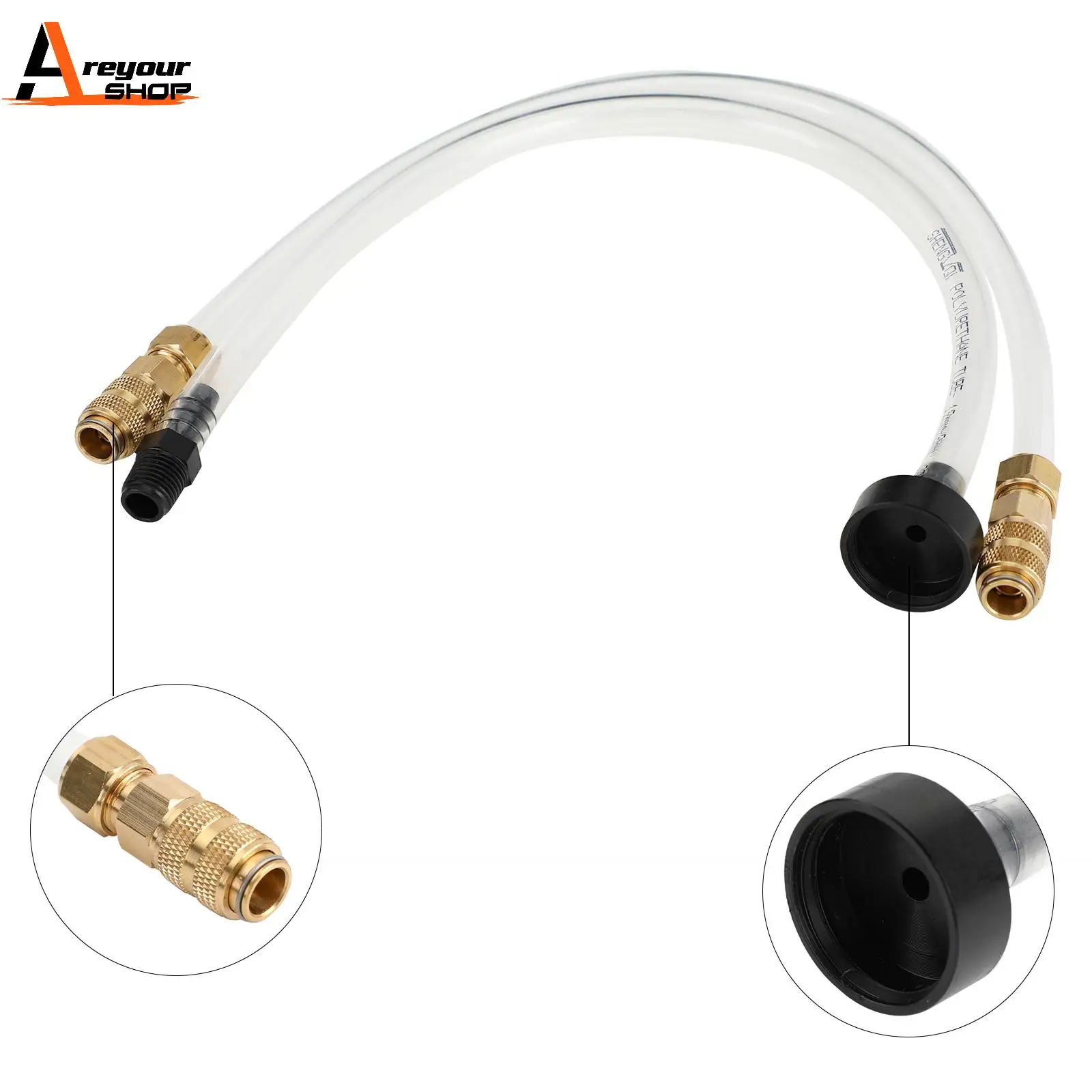 

Areyurshop 2 шт./компл. комплект для прокачки лодки, наполнитель, подходит для систем гидравлического рулевого управления Seastar, аксессуары для лодок, запчасти