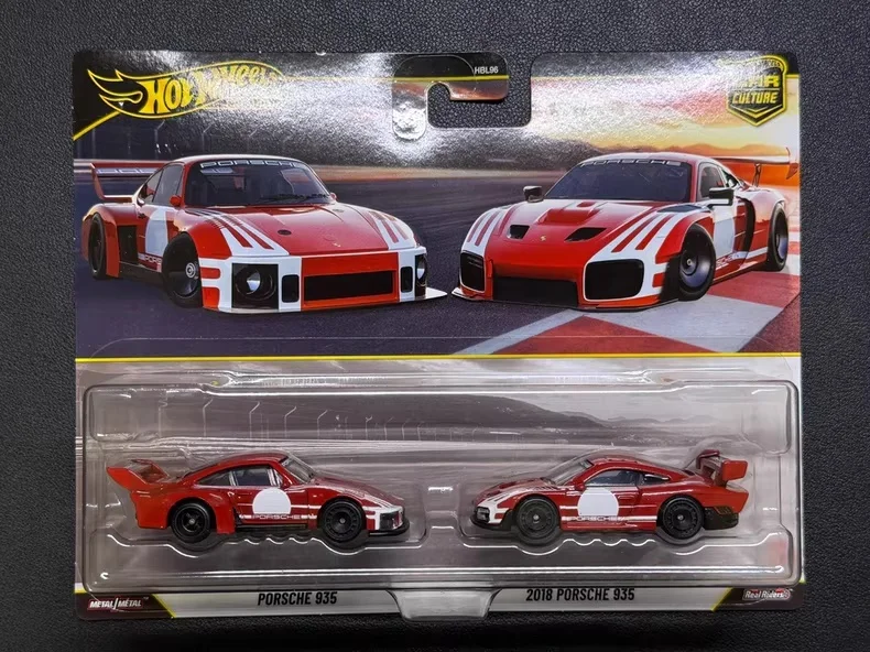 Hot Wheels Premium Car Culture 2 paquetes Mitsubishi Subaru Dodge Porsche 1:64 Aleación fundida Coche de rendimiento clásico coleccionable