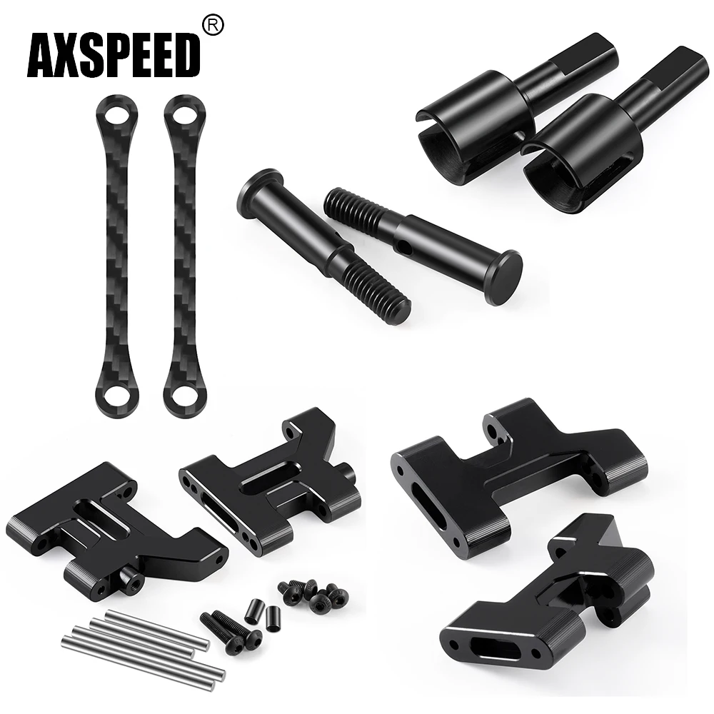 AXSPEED Auto Carrosserie Kolom Beugel/Diff Drive Cup/Achter CVD/Swing Arm voor Tamiya M05 1/10 RC Auto Upgrade Onderdelen Accessoires