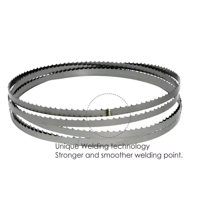 3 pezzi 1712 1826 lame per sega a nastro 1712 0,35 mm 6 10 14TPI per Metabo BAS 260 Swift BAS 261 precisione legno plastica curve
