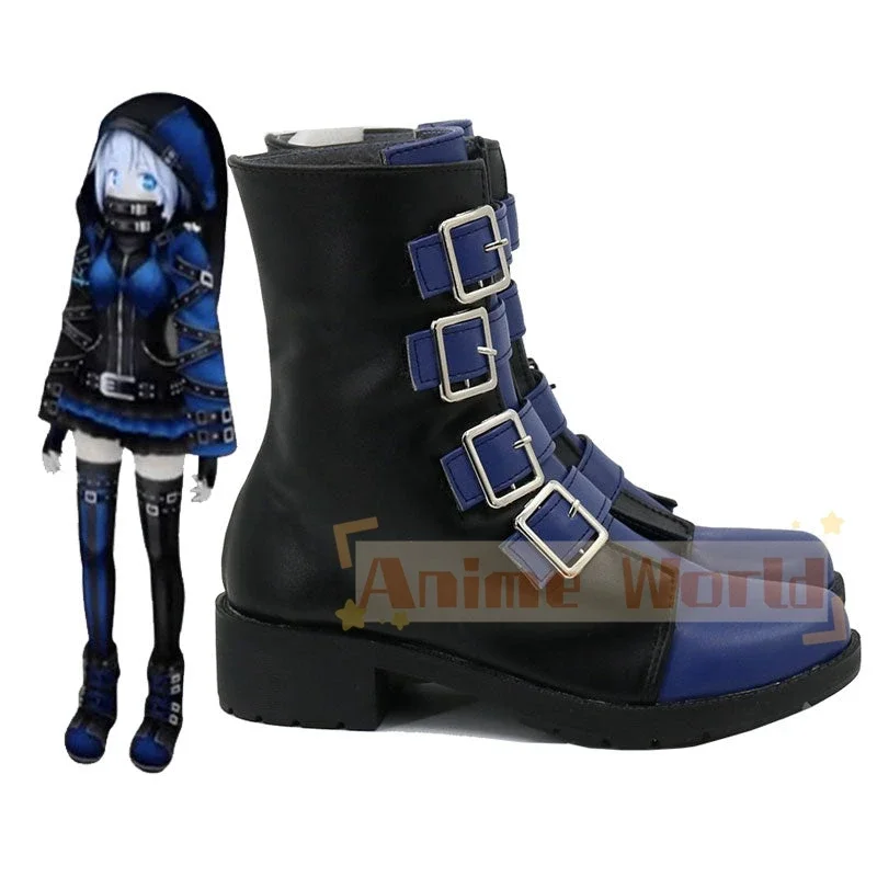 Virtuele YouTuber Nijisanji Luxiem Ike Eveland Effole Bunny Girl VR Chat Cosplay Schoenen