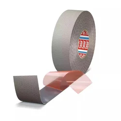 Tesa 4863 Wear Resistant Non Slip Tape Double Sided Tape Silicone Coated Roller Wrapping Tape with Embossed Surface