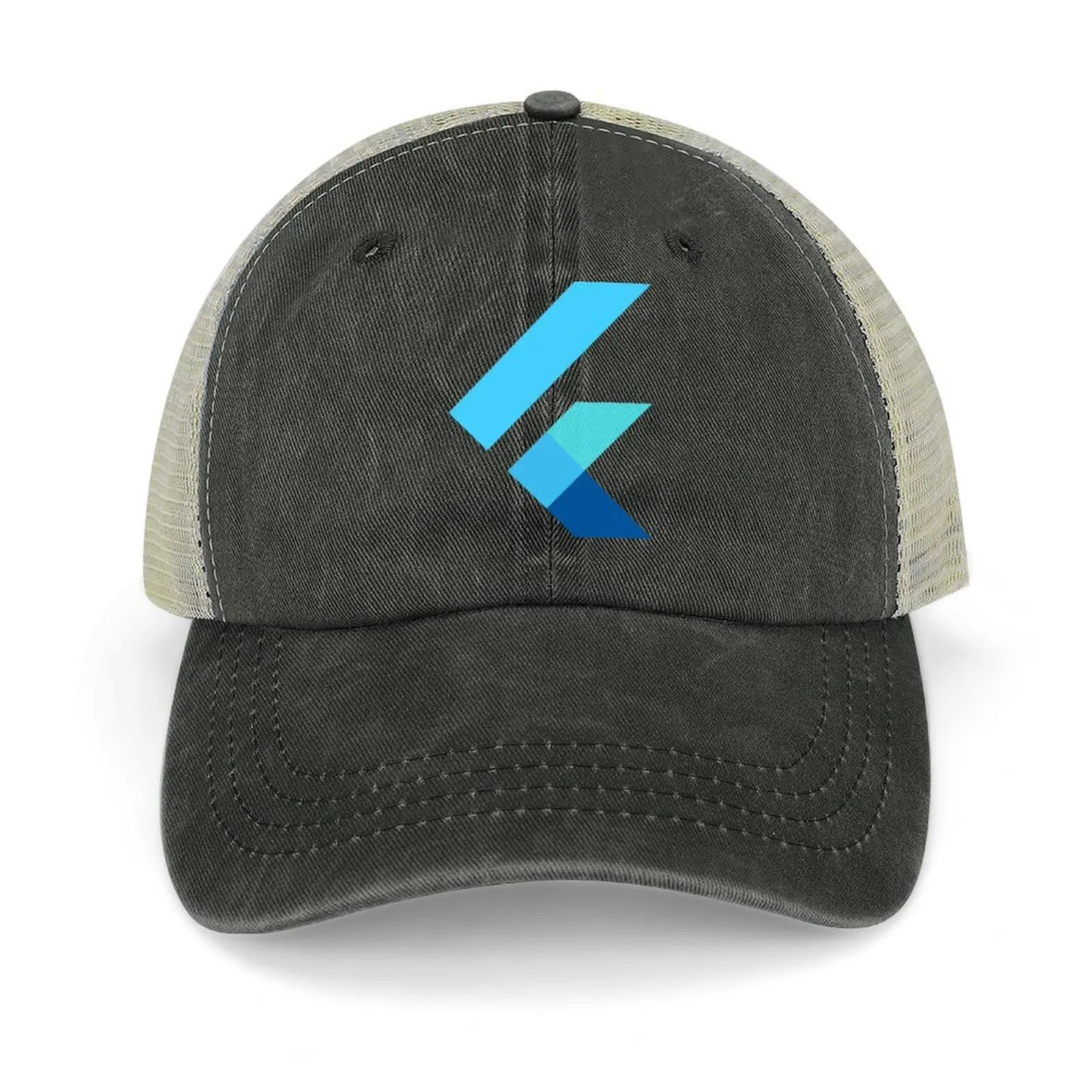 

Flutter Logo Baseball Cap Sun Cap Hat Luxury Brand cute Sunscreen Elegant Women's Hats Men's