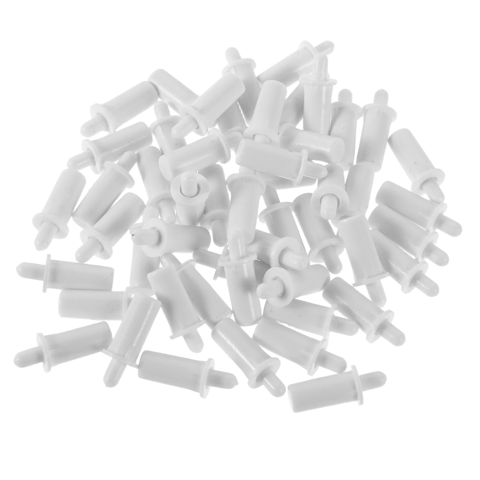 

50 Pcs Furniture Repair Accessories Cabinet Door Pins White DIY Window Damper Replacement Blind Hardware Spring Shaft Damping