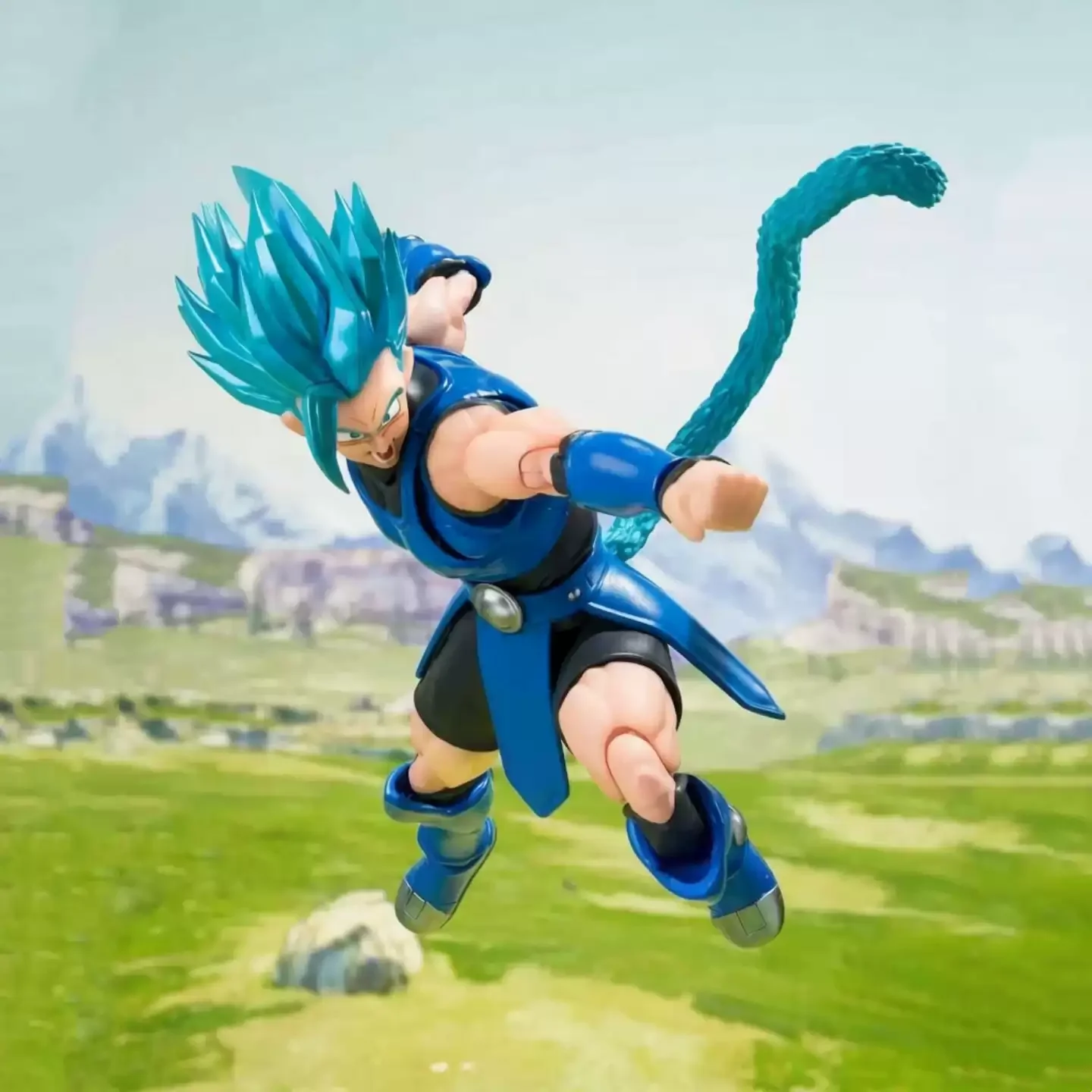 NEW Action Figure Shf Dragon Ball Legends Shallot Joint Movable Blue Armored Anime Collectible For Collectors Home Display Gift view 6