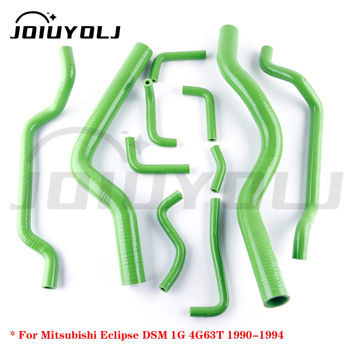

11Pcs Silicone Radiator Coolant Hose Kit For 1990-1994 Mitsubishi Eclipse 1G DSM 4G63T 2.0L