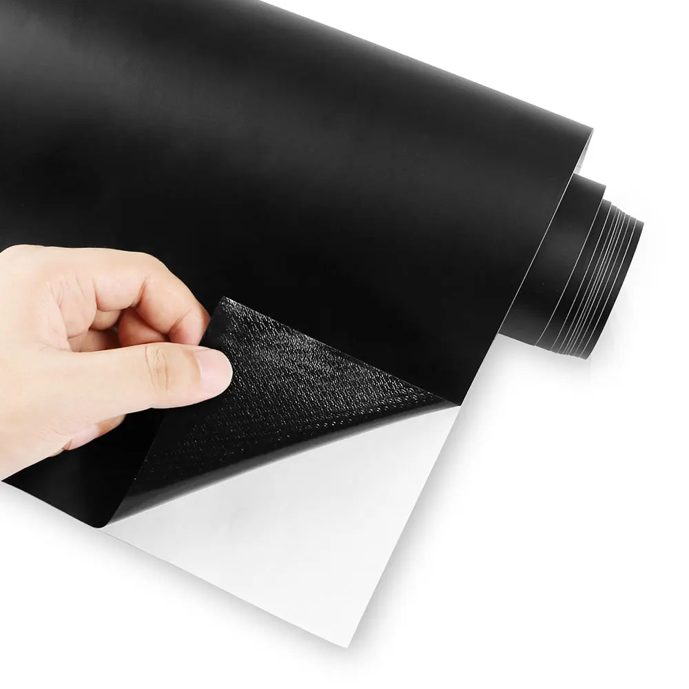 شارات شريط من الفينيل مقاومة للماء للزجاج الأمامي ، تحكم في الحرارة ، ملصقات حاجب نافذة السيارة ، مضادة للأشعة ، أبيض وأسود ، 135 × 20 سم