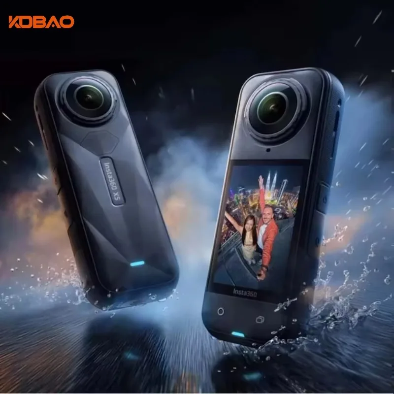 

Insta 360 X5 Новая экшн-камера 360 2290 мАч 8k Видео 10 м Водонепроницаемая панорамная спортивная широкоугольная камера 4k