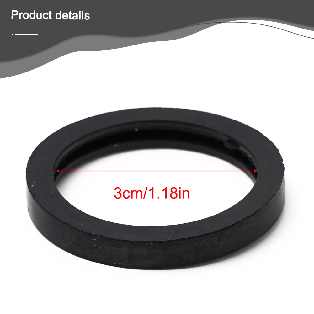 10pcs Gas Can Spout Rubber Gaskets with Sealing O Rings and Washer Set for Fuel Tank Nozzle Replacement and Repair Use