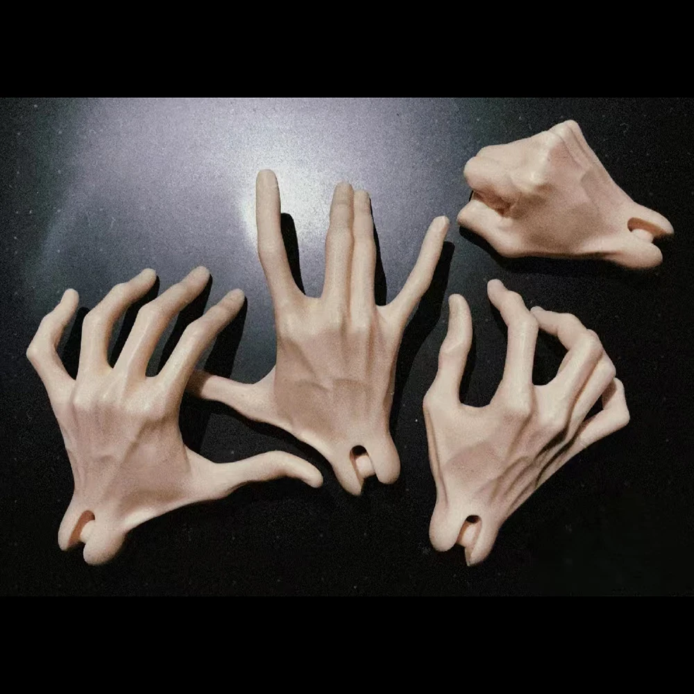 New BJD Doll 1/3 Applies to the Hand Shape Resin Doll Accessories For 1/3 BJD Doll Figures Naked Toy Handball 1.7cm