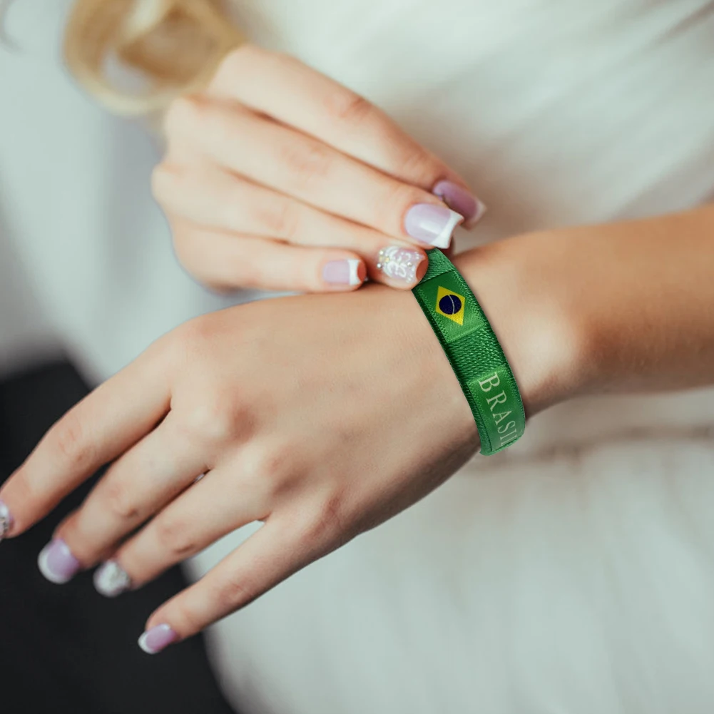 سوار العلم الوطني لمباراة ، سوار تذكاري بسوار معصم ، 65 قطر كرة القدم