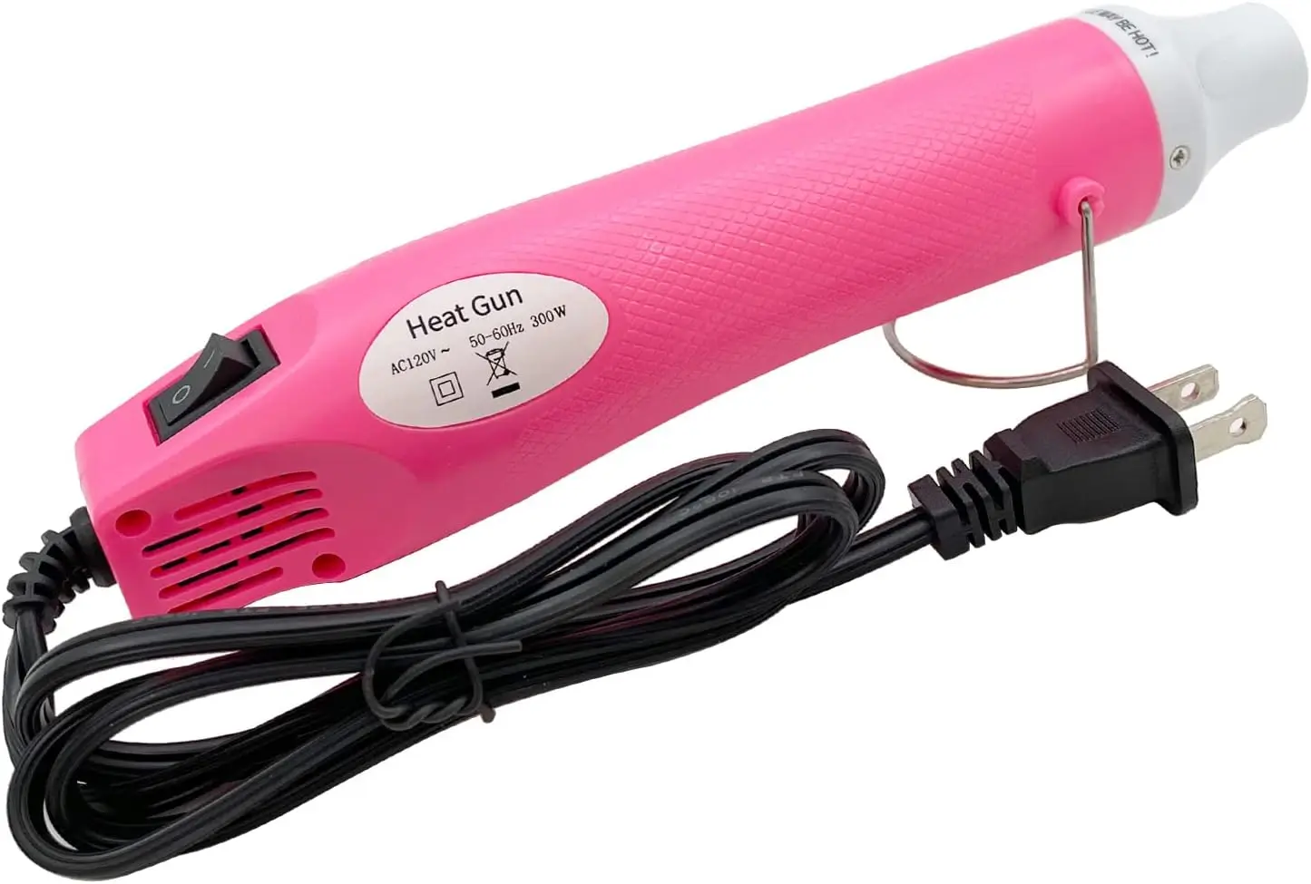 

Mini Hot Air Gun for DIY Crafts, Portable Heat Tool for Shrink Wrap, Embossing, Drying Paint