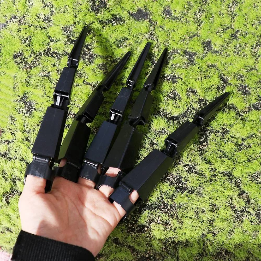 Halloween Halloween Articulated Fingers Finger Glove Scarry Fake Fingers 3D Articulated Finger Skeleton Cosplay