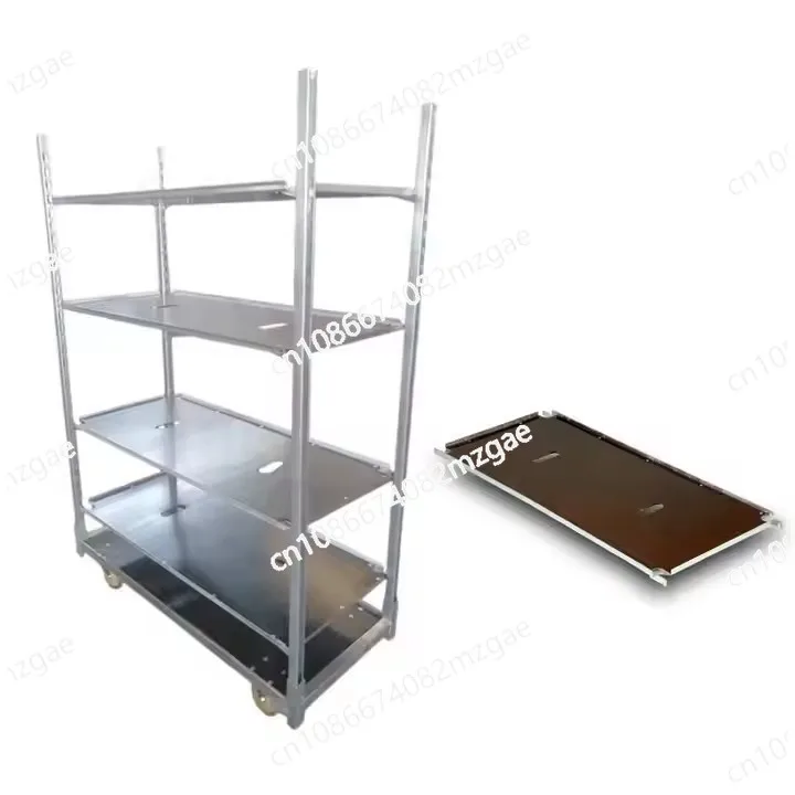 Seedling car, germination car, flower frame car, garden tool trolley, flower transporter, cultivation frame