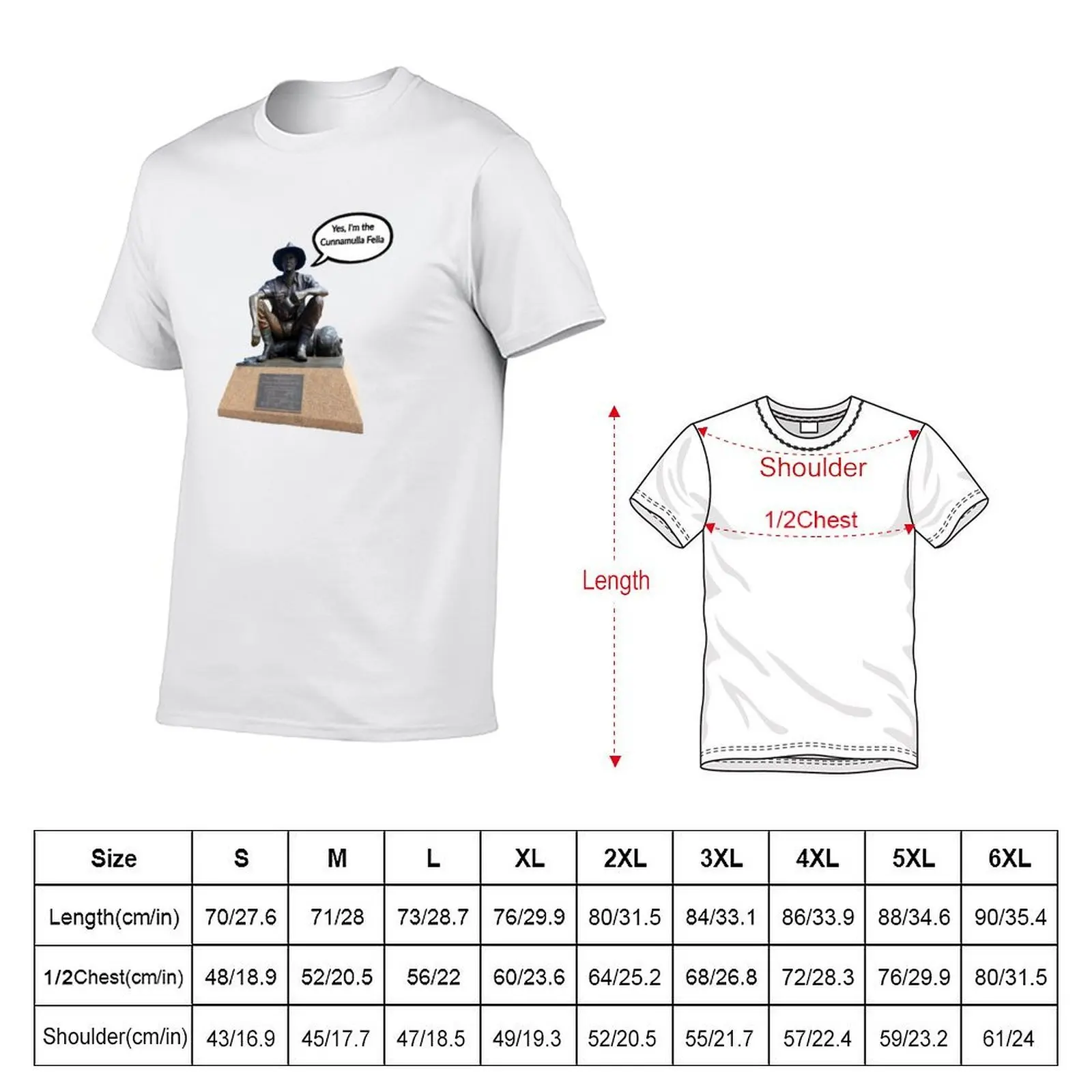 He's Cunnamulla Fella T-Shirt Quick Dry Training Short Sleeve Tee